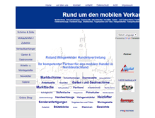Tablet Screenshot of markt-schirm.de